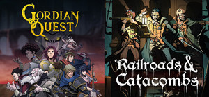 Gordian Quest + Railroads & Catacombs banner