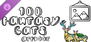100 Fantasy Cats - Artbook banner