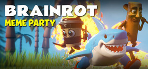 BRAINROT MEME PARTY banner