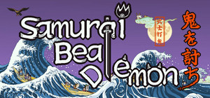 Samurai beat demons banner