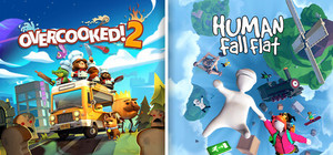 Overcooked! 2 x Human Fall Flat banner