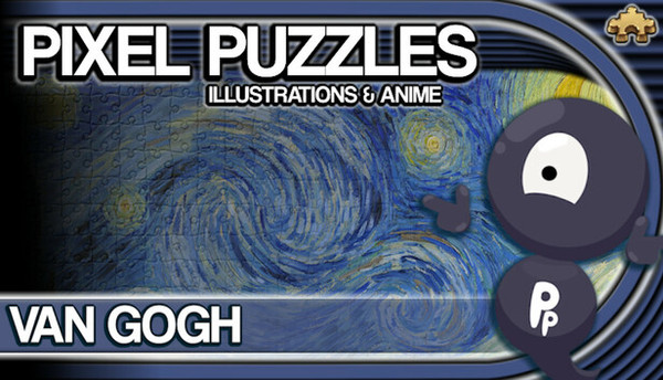 Pixel Puzzles Illustrations & Anime - Jigsaw Pack: Van Gogh