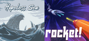 Roguelike Shooters: 🌊 Hopeless Sea × Rocket! 🚀 banner