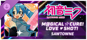 Rift of the NecroDancer: Hatsune Miku - "M@GICAL☆CURE! LOVE ♥ SHOT!" banner