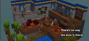 There's no way the door is there! banner