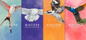 Wingspan + European + Oceania + Asia banner