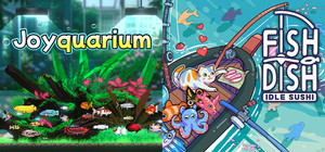 Joyquarium + Fish to Dish: Idle Sushi banner