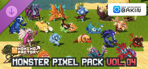 RPG Developer Bakin Mokemo Factory MONSTER PIXEL PACK Vol.4 banner