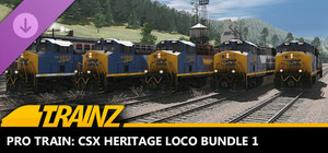 Trainz 2022 DLC - Pro Train: CSX Heritage Loco Bundle 1 banner