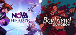 Boyfriend Dungeon x Nova Hearts: Hearts in a Dungeon banner