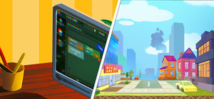 Rentlord & Cardboard Town banner