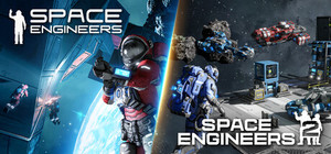 Space Engineers 1 and Space Engineers 2 banner