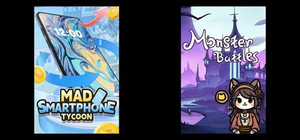 Mad Smartphone Tycoon & Monster Battles banner