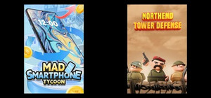 Mad Smartphone Tycoon & Northend Tower Defense banner