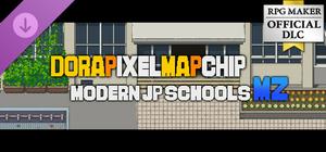 RPG Maker MZ - DorapixelMapChips - Modern JP Schools banner