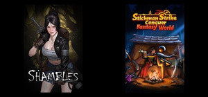 Shambles: Sons of Apocalypse & Stickman Strikes: Conquer Fantasy World banner