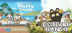 Cat God Ranch & Maltese's Fluffy Onsen Bundle banner