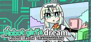 Robot girl's dream Digital art book set banner