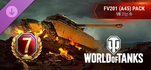 World of Tanks — FV201 (A45) Pack (VII British Heavy Tank) banner