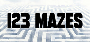 123 MAZES banner