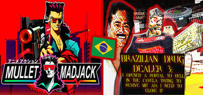 MULLET MADJACK + BRAZILIAN DRUG DEALER 3: I OPENED A PORTAL TO HELL IN THE FAVELA TRYING TO REVIVE MIT AIA I NEED TO CLOSE IT (THE BRAZILIAN BOOMER SHOOTERS BUNDLE)