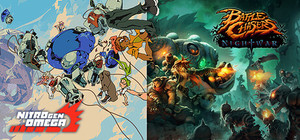 NITRO GEN OMEGA x Battle Chasers: Nightwar banner