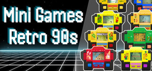 Mini Games Retro 90s banner