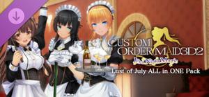 CUSTOM ORDER MAID 3D2 It's a Night Magic Lust of July ALL in ONE Pack banner