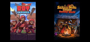 D.O.T. Defence & Stickman Strikes: Conquer Fantasy World banner