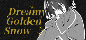Dreamy Golden Snow banner