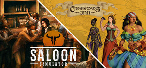 Crossroads Saloon banner