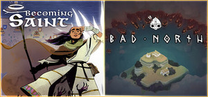 Becoming Saint X Bad North banner