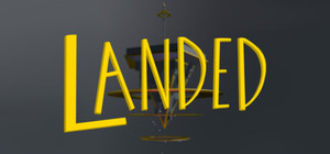 LANDED banner