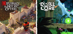 Diplomacy is Not an Option + Drill Core banner