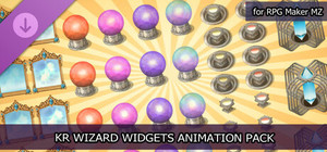 RPG Maker MZ - KR Wizard Widgets Animations Pack banner