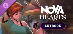 The Nova Hearts Digital Artbook banner