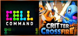 🔬 Cell Command × Critter Crossfire 🦊: Roguelike Tactics banner