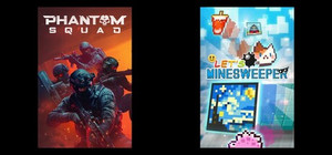 Phantom Squad & Let's Minesweeper banner