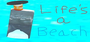 life's a beach banner
