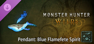 Monster Hunter Wilds - Pendant: Blue Flamefete Spirit banner