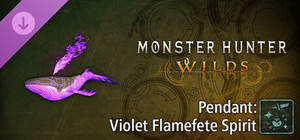 Monster Hunter Wilds - Pendant: Violet Flamefete Spirit banner
