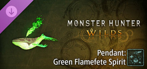Monster Hunter Wilds - Pendant: Green Flamefete Spirit banner