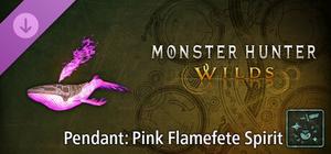 Monster Hunter Wilds - Pendant: Pink Flamefete Spirit banner