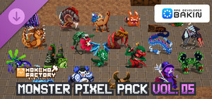 RPG Developer Bakin Mokemo Factory MONSTER PIXEL PACK Vol.5 banner