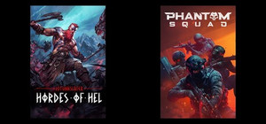 Jotunnslayer: Hordes of Hel & Phantom Squad banner