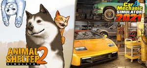 Animals at the Car Mechanic banner