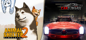 Animals in a Car banner