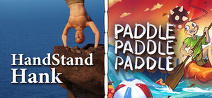 Handstand Hank + Paddle Paddle Paddle banner