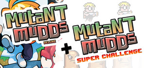 Mutant Mudds Deluxe + Mutant Mudds Super Challenge banner