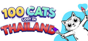 100 Cats Lost in Thailand Find & Color banner